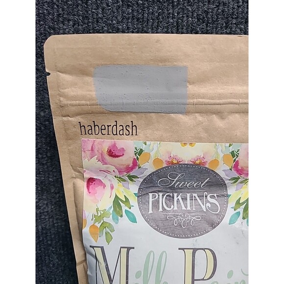 NEW Sweet Pickins Milk Paint 12Oz ( Makes 1 Quart) Haberdash Grey - Picture 2 of 3